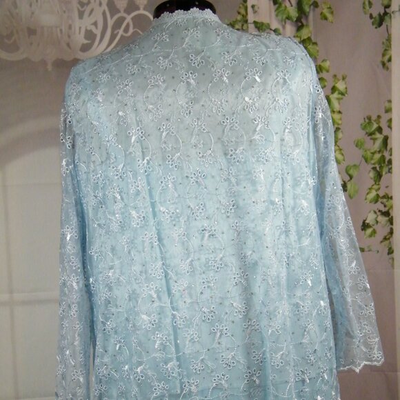 Robe de mère de la mariée Bleu Pâle Taille 14 - Picture 6 of 6